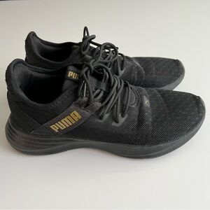 Puma women's radiate xt sneaker, black, size 6